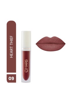 Mars MARS Matte Liquid Lip Color | Long Lasting | Non-Transfer & Waterproof Lipstick for Women (4.5 ml) (09-Heart Thief)  - Image 2