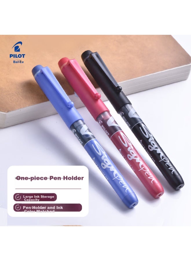 Pilot V5Rt Retractable Liquid Ink Rollerball Pen, 0.5Mm, Blue, Pack Of 2 - Image 4