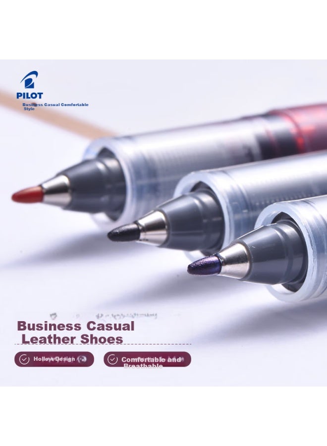 Pilot V5Rt Retractable Liquid Ink Rollerball Pen, 0.5Mm, Blue, Pack Of 2 - Image 2