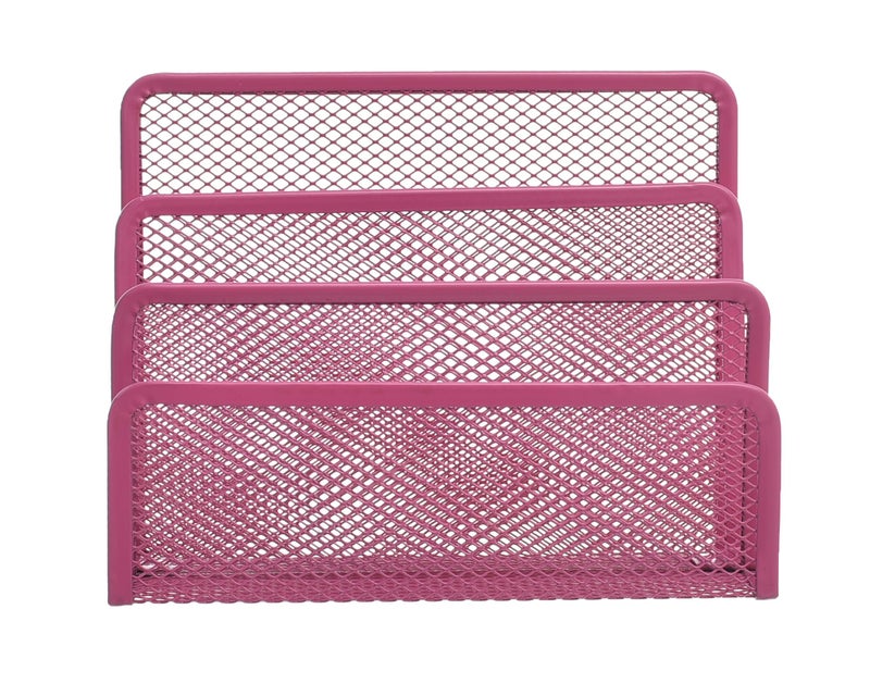 Elmaaergy Desk Note Pad Holder JM126 Multicolor Compact and Sturdy Metal Design Perfect for Storing Sticky Notes and Paper in Office School or Home Convenient and Durable Multicolor - Image 2