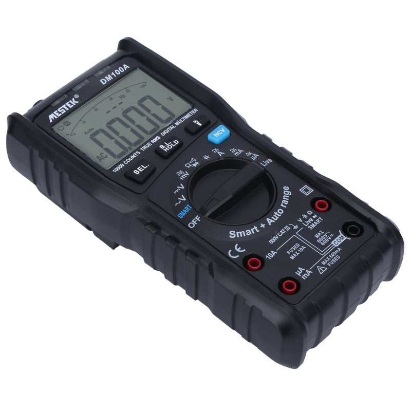 DM100A Multifunctional Multimeter High Accuracy Handheld Voltage Current Tester 10A/600V - Image 4