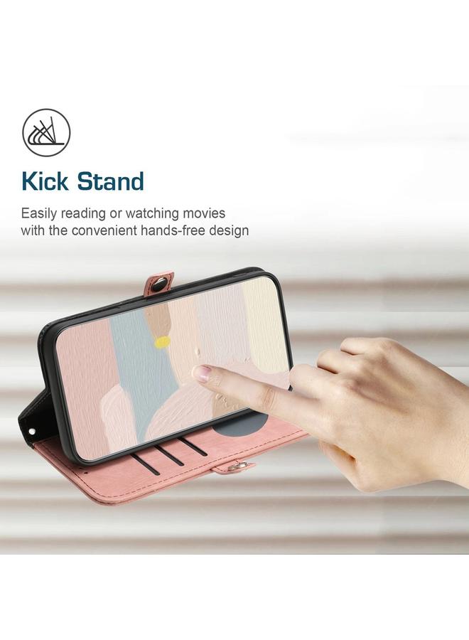 S-TOP Case For Realme 13 Pro / 13 Pro+ Global Side Buckle Double Fold Hand Strap Leather Phone Case - Image 5