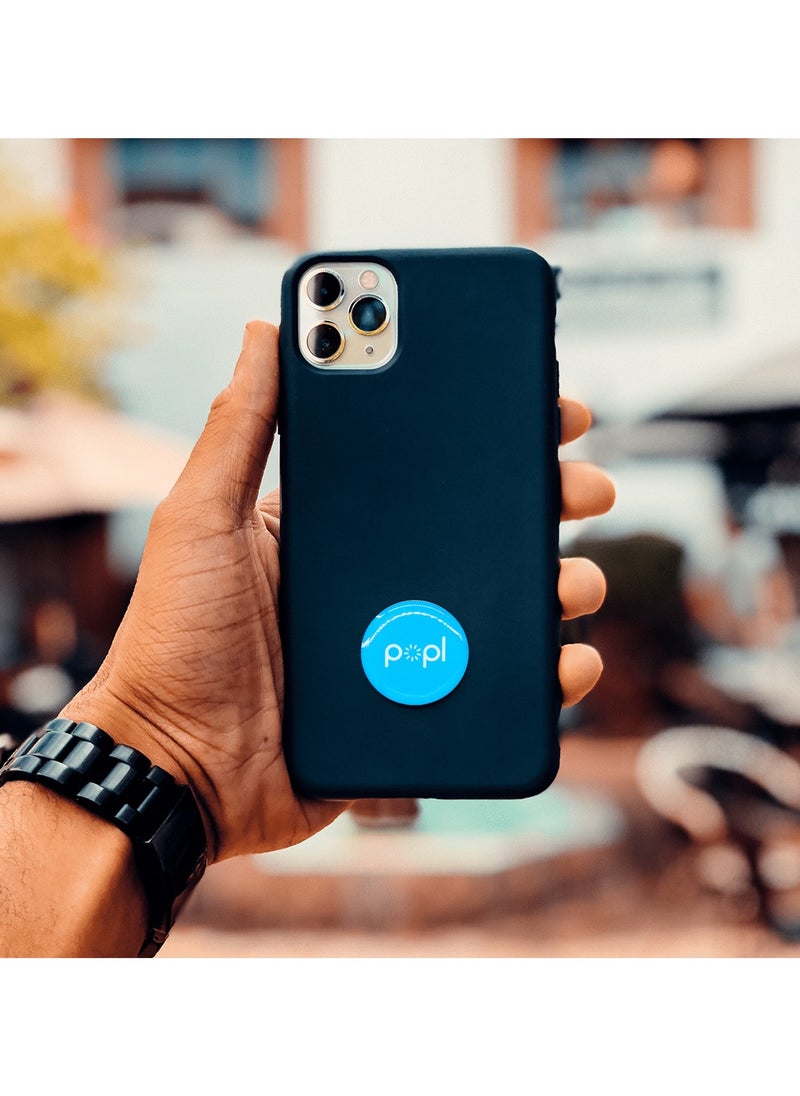 Popl Contact Info Sharing Tag | Popl Instantly Share anything Blue  - Image 2