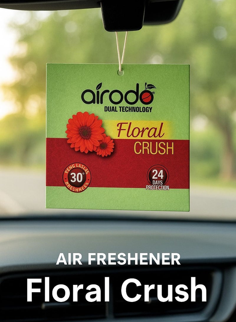 airodo Premium Air Freshener Power Pocket Gel For Bathrooms,Toilets, Cars,Home,Office and Small Spaces|Instant & Long Lasting Fragrance|Germ Protection|Odor Eliminator|24h Protection|Compact Hanging Scent Pouch|Lasts Up to 30 Days (Lemon, Pack of 5) - Image 5
