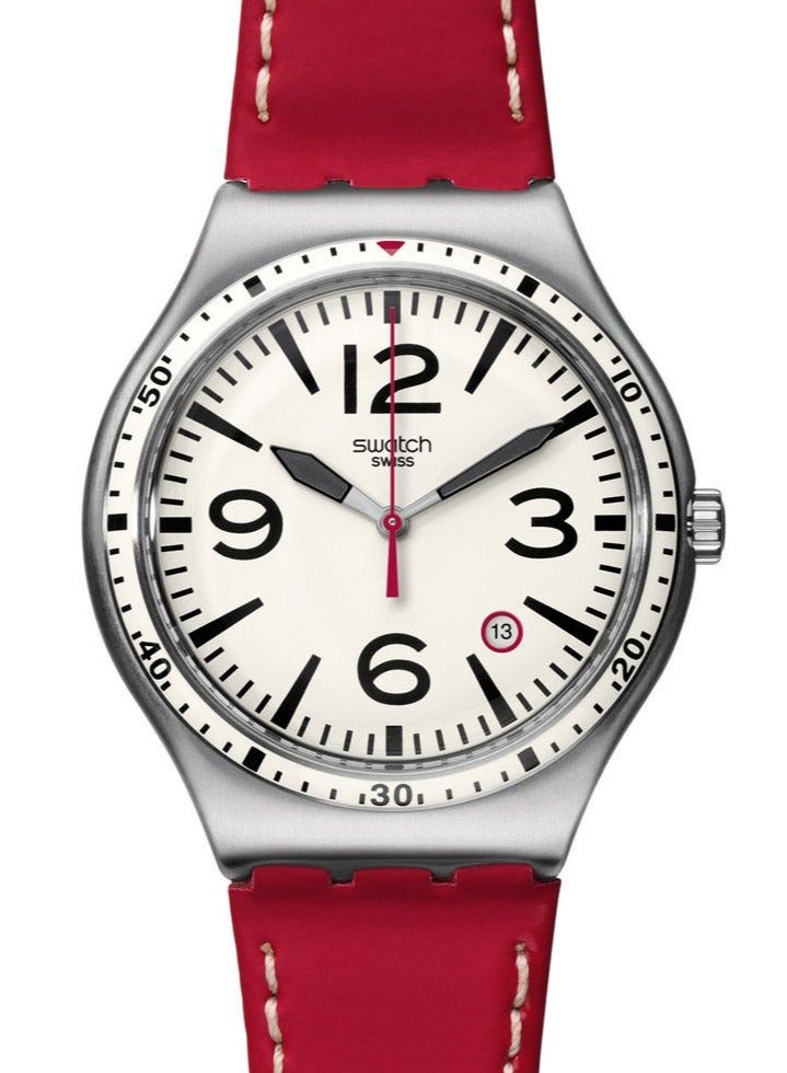 Swatch Unisex Dance Floor Quartz Movement Water Resistant Wrist Watch - 43 Mm - Image 1