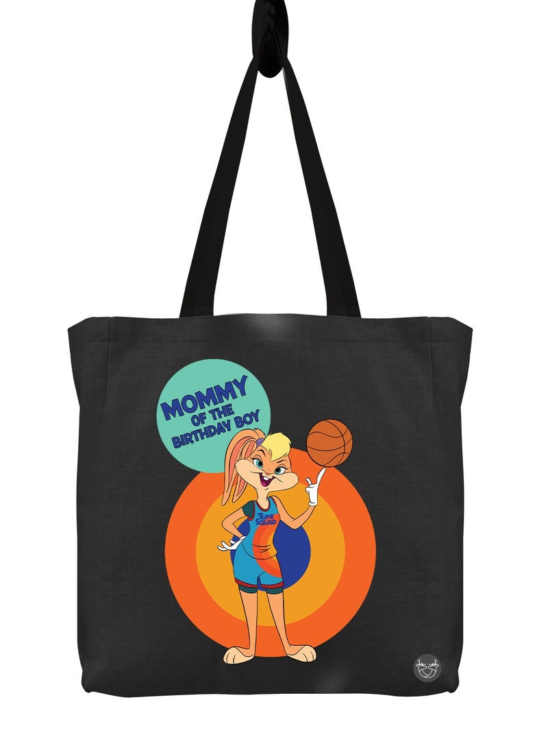 Canvas bag printed with the birthday boy's mother design