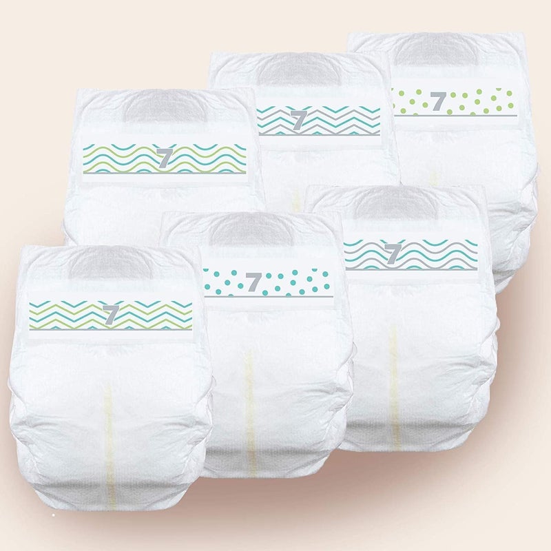 Cuties  Skin Smart Absorbent  Hypoallergenic Diapers with Flexible  Secure Tabs  Size 7  80 Count - Image 3