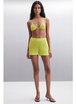 GRIMELANGE Eulara Women's Cotton Slim Lime Bustier  - Image 4