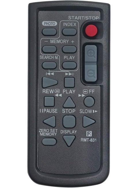 Rmt 831 Remote Replace For Sony Tape Camcorder Dcr Hc43E Dcr Pc108E Dcr Pc330 Dcr Hc32E Dcr Hc32 Dcr Pc109E Dcr Trv480E Hdr Hc1E Hdr Hc3E Hdr Hc9E Hdr Fx1000E Dcr Hc62E Dcr Hc39E Dcr Hc33E