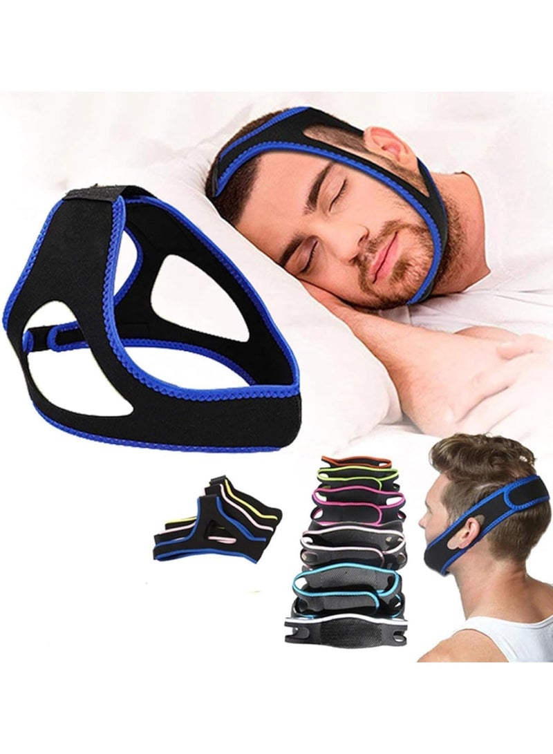 Anti-Snoring Chin Strap – Adjustable Jaw Belt for Men & Women, Keeps Mouth Closed for Better Sleep - Image 2