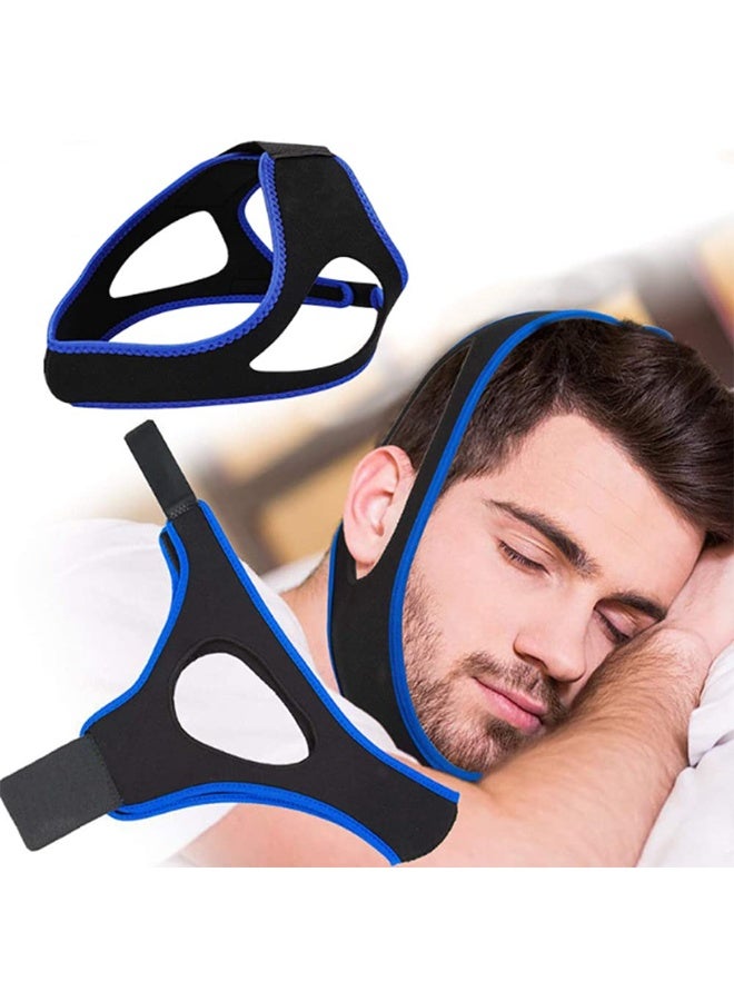 Anti-Snoring Chin Strap – Adjustable Jaw Belt for Men & Women, Keeps Mouth Closed for Better Sleep - Image 1