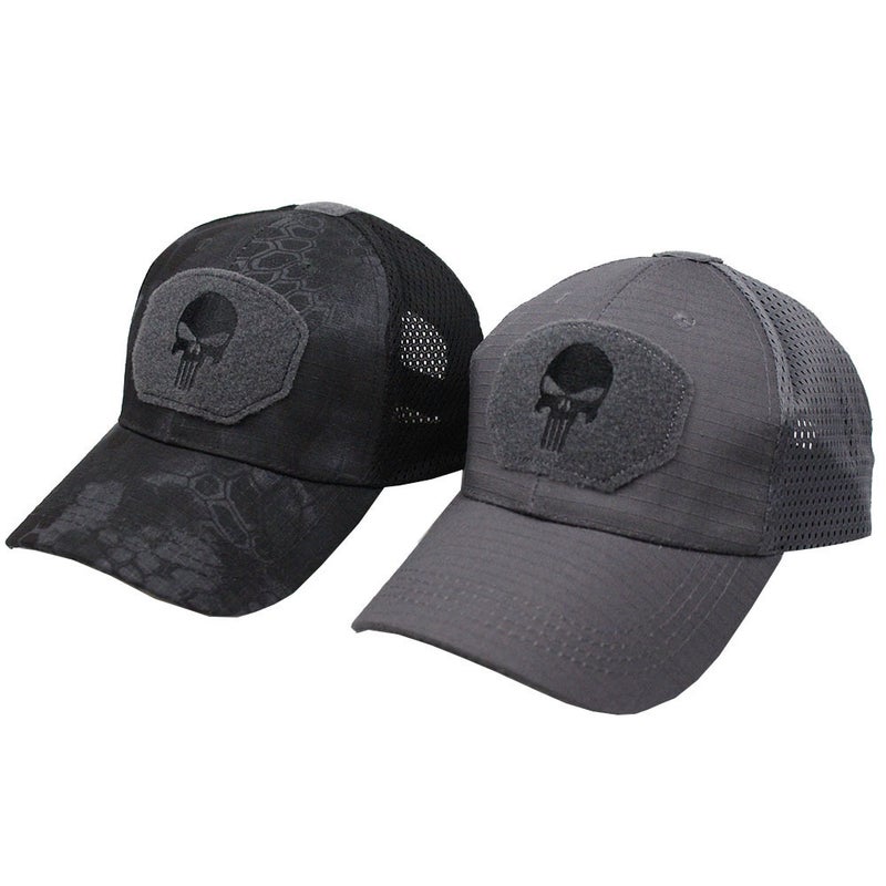 Tactical Camo Baseball Cap, Adjustable, Outdoor Sun Hat - Image 5