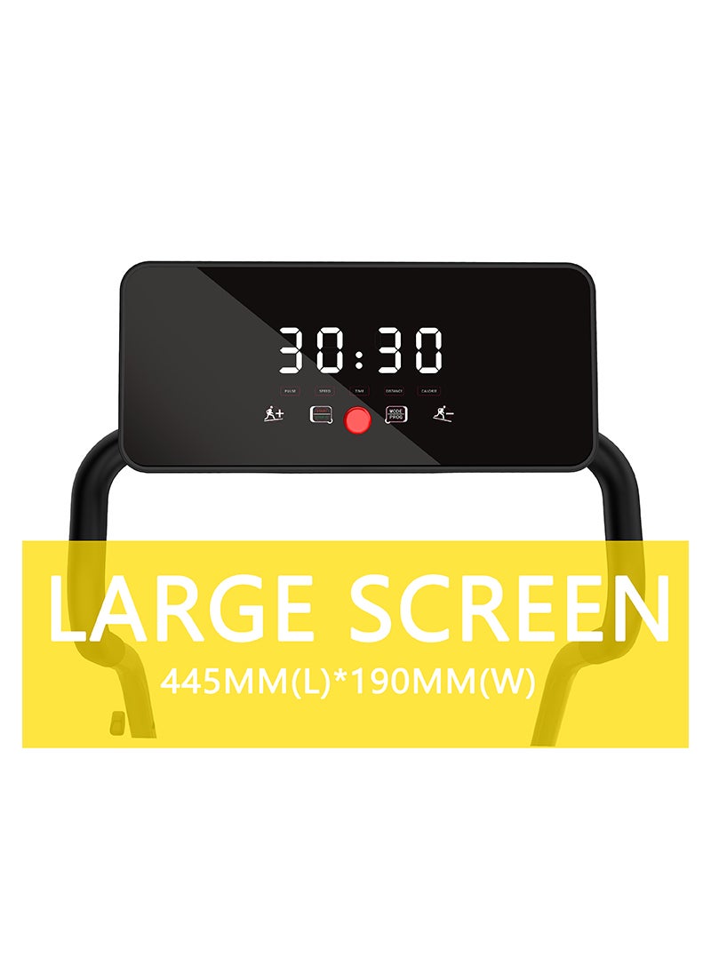 ETG - 1-12 KM/H, Small Home Treadmill with High-Definition Screen, Display Panel Control, with Bracket, Installation-Free and Foldable - Image 1
