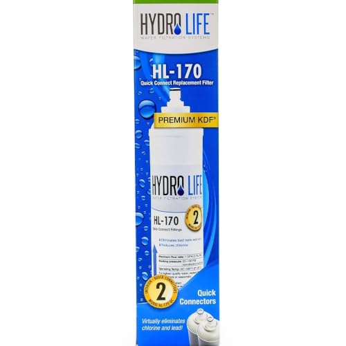 Camco Hydro Life 52101 HL-170 QC Under Counter Replacement Filter , White - Image 3