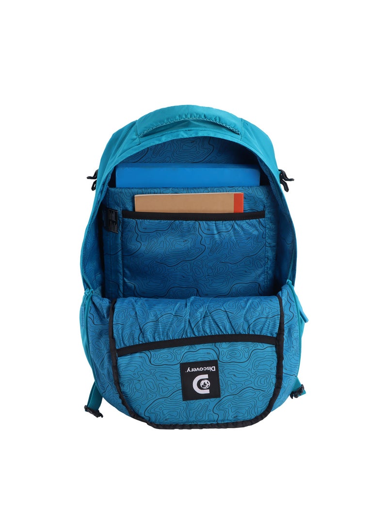 Discovery Outdoor 30L Backpack Blue for Adventure, Durable Lightweight Water Resistant Multi-Compartment Bag for Men Women Hiking Trekking Camping Travel - pzsku/ZFFA389555F45B782EEF9Z/45/_/1721985782/2b4a43f0-4980-4829-b4bd-acc07fb172a4