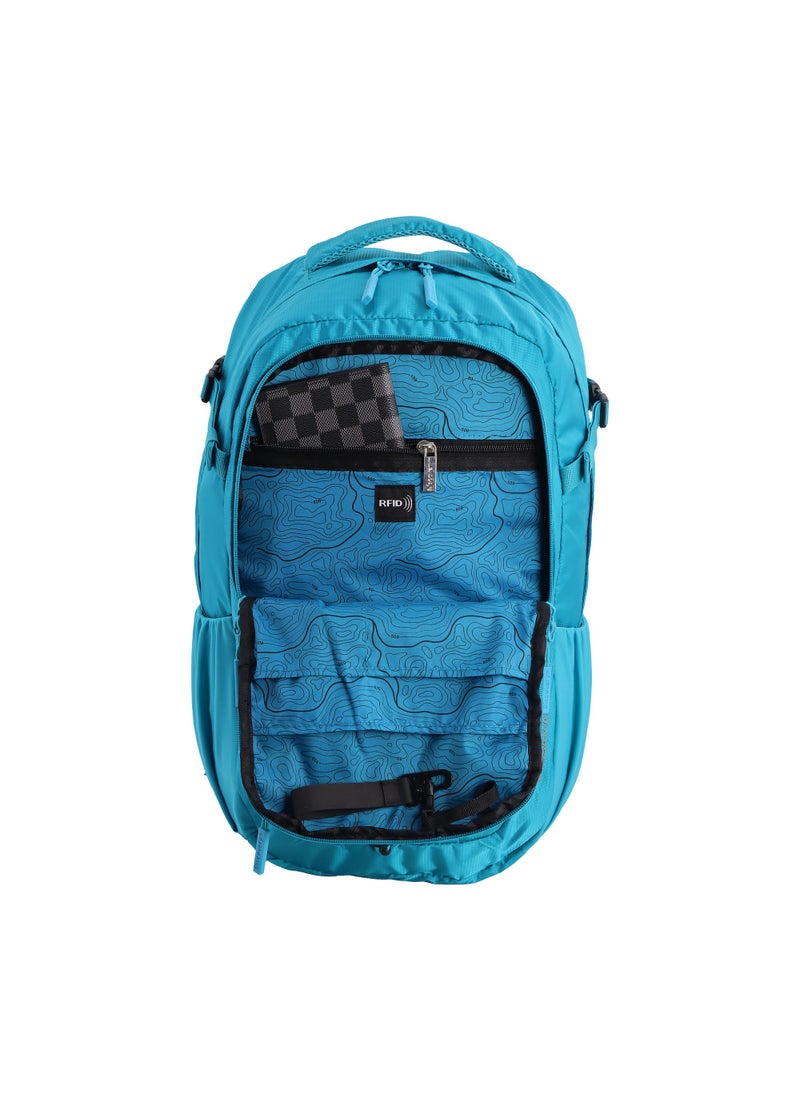 Discovery Outdoor 30L Backpack Blue for Adventure, Durable Lightweight Water Resistant Multi-Compartment Bag for Men Women Hiking Trekking Camping Travel - pzsku/ZFFA389555F45B782EEF9Z/45/_/1721985803/b05c096b-cee7-4f34-88ea-be420c442e8b