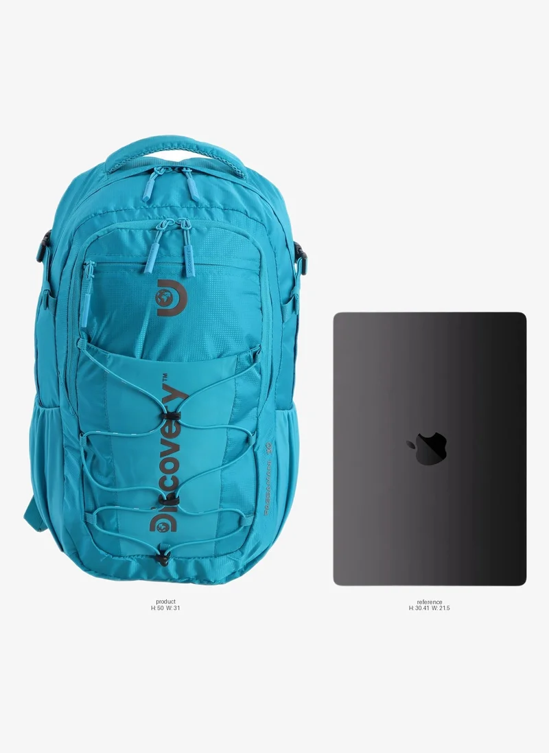 Discovery Discovery Outdoor 30L Backpack Blue for Adventure, Durable Lightweight Water Resistant Multi-Compartment Bag for Men Women Hiking Trekking Camping Travel