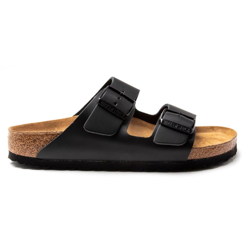 Birkenstock Unisex Arizona Black Leather Sandal 41 N EU - Image 5