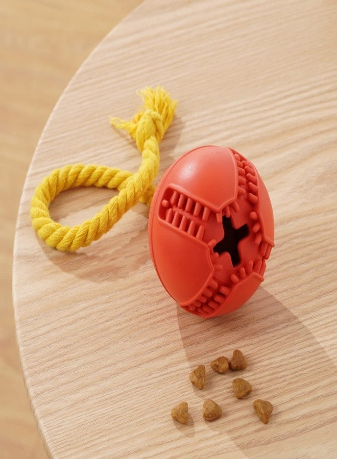 Pawsindia Attractive Bomb Durable Dog Treat Toy | Natural Rubber Toy Non-Toxic, Durable Tough Toy | Fetch, Play, Tug for Medium and Large Dogs-Red for All Breeds - Image 2