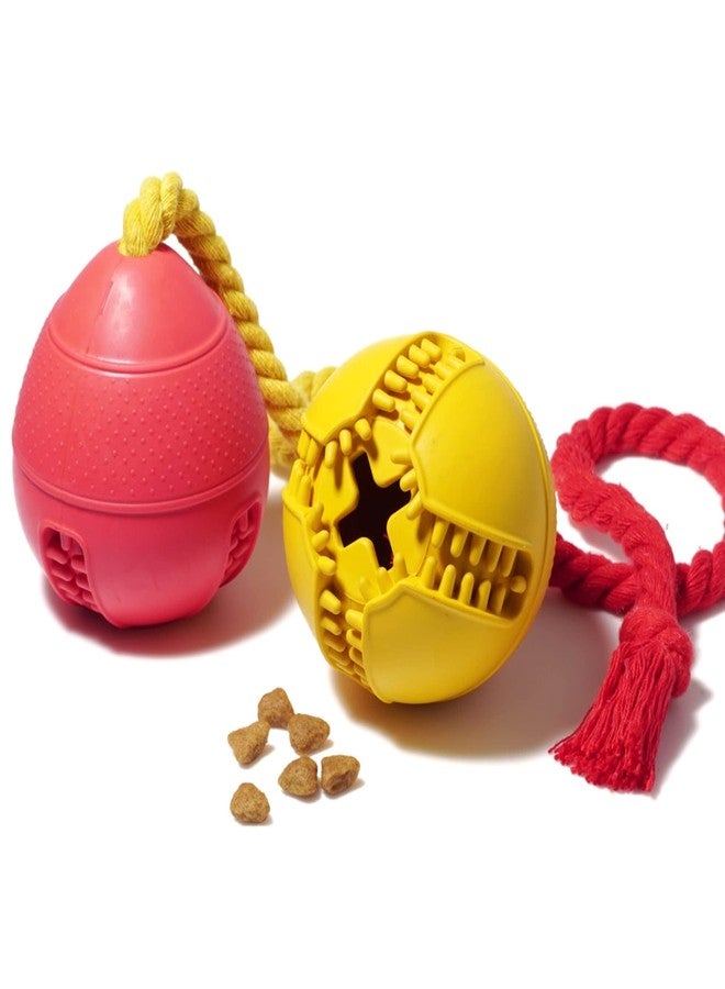 Pawsindia Attractive Bomb Durable Dog Treat Toy | Natural Rubber Toy Non-Toxic, Durable Tough Toy | Fetch, Play, Tug for Medium and Large Dogs-Red for All Breeds - Image 3