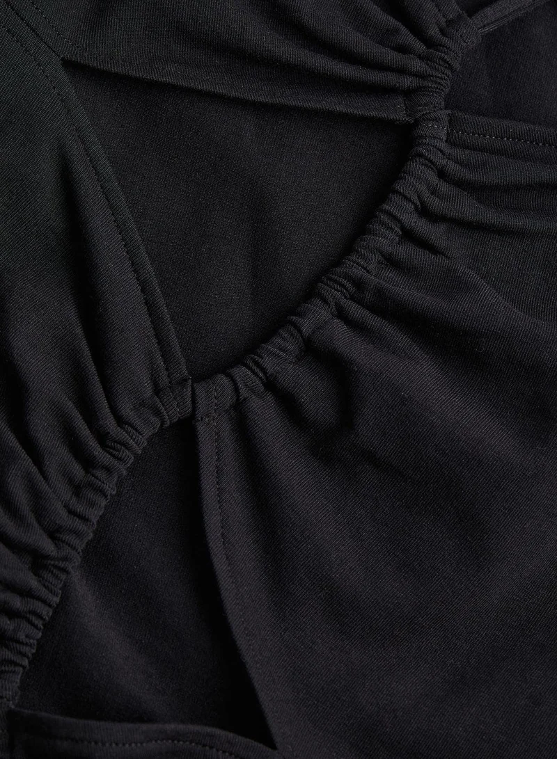 H&M Cut Out Detail Top