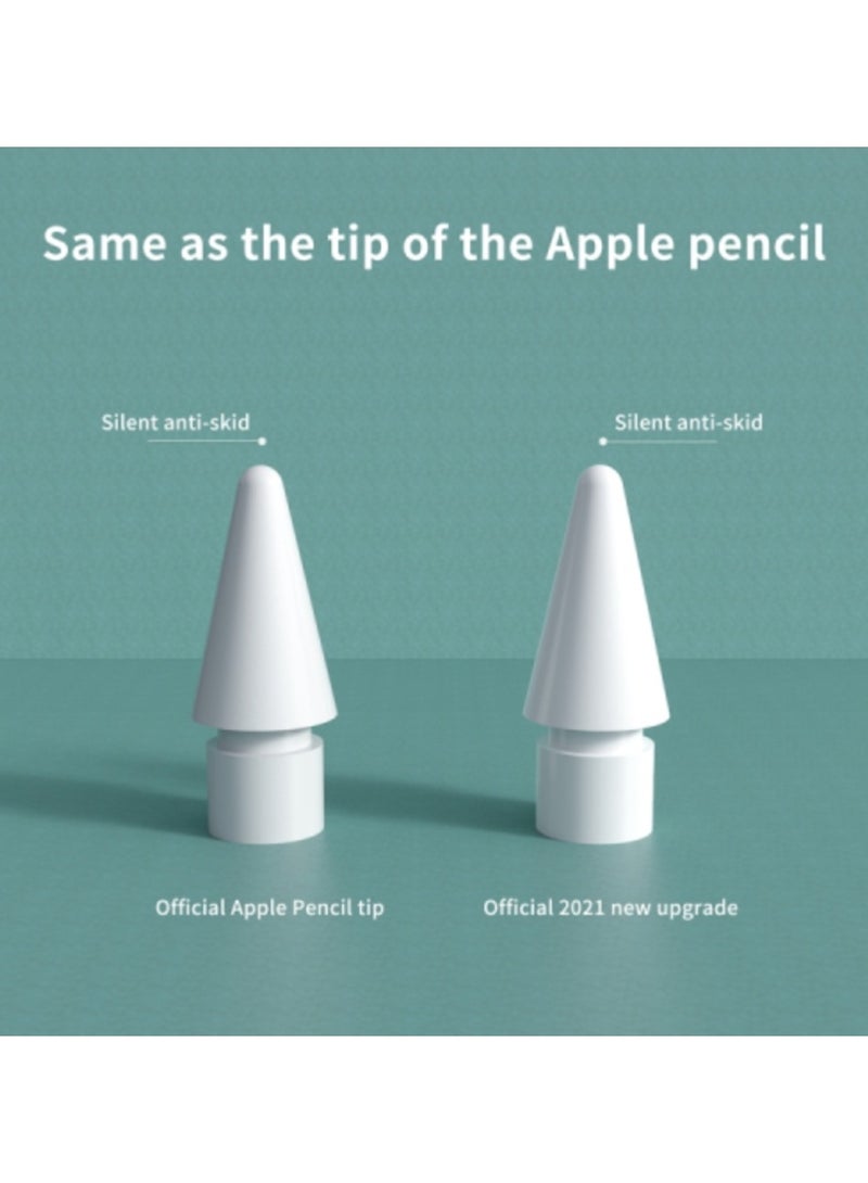 AROAQ M1 Premium Pen Tips for Apple Pencil 1 / 2 (White)  - Image 4