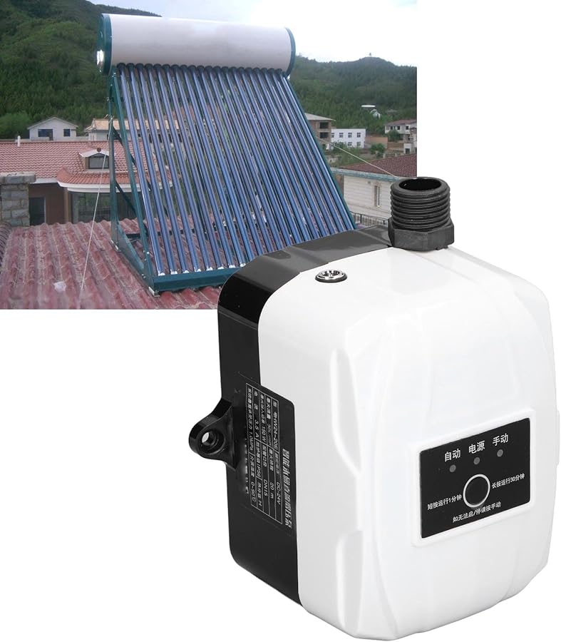 ABS Automatic Water Pressure Pump Low Noise 20m Waterproof Wear Resistant Shower Pump - Image 5