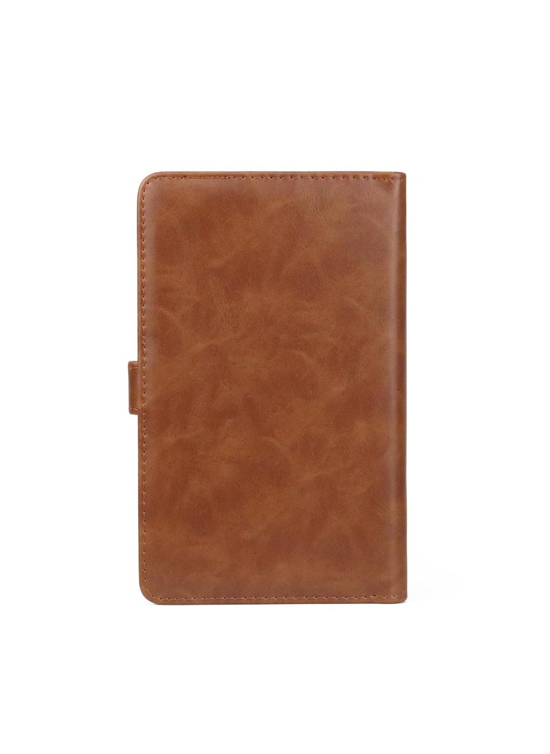 ZIKKON ZIKKON 2x3 inch Mini Photo Album 96 Photo Pocket Storage Album for fujifilm instax mini film used in Mini 12119 907099Liplay Evo Mini 3 Photo CardsTickets Business CardsBrown  - Image 2