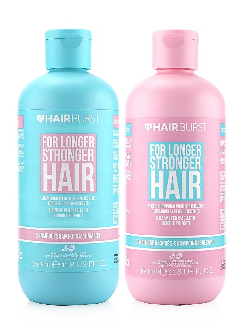 HAIR BURST Herburst Shampoo And Conditioner Set For Hair Lengthening And Strengthening 350 ml  - Image 1