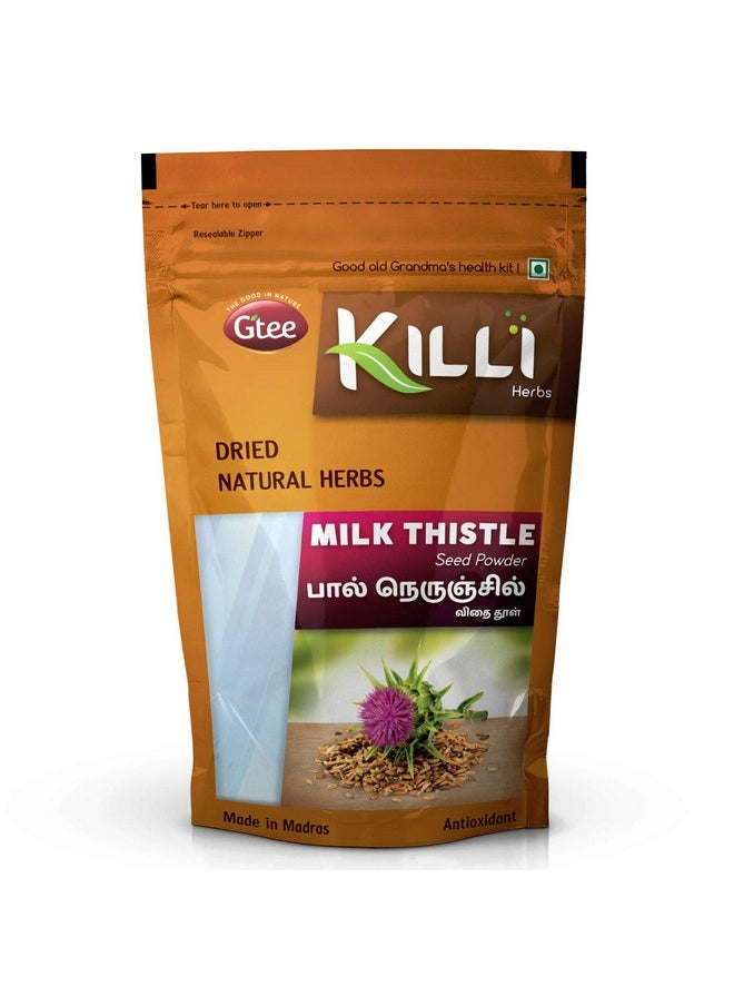 KILLI Milk Thistle | Paal Nerunjil | Silybum Marianum Seed Powder, 100G (Pack Of 2)  - Image 2