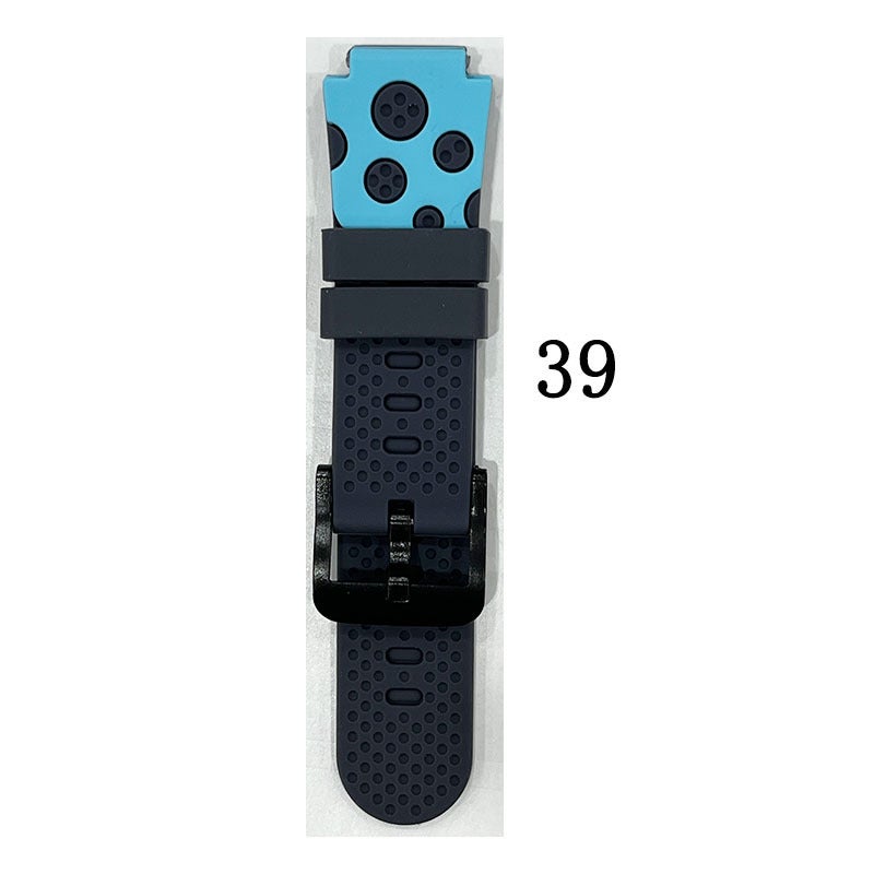 Wangzhou Watch Accessories Phone Strap Children Smart Watchband Silicone Watchband Smart Phone 16Mm Rubber Watchband - Image 1
