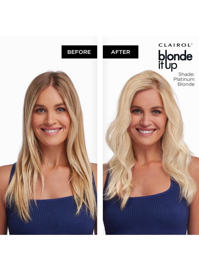 CLAIROL صبغة شعر دائمة بلوند إت أب بلوند أشقر بلاتيني عبوة من قطعة واحدة - Image 4