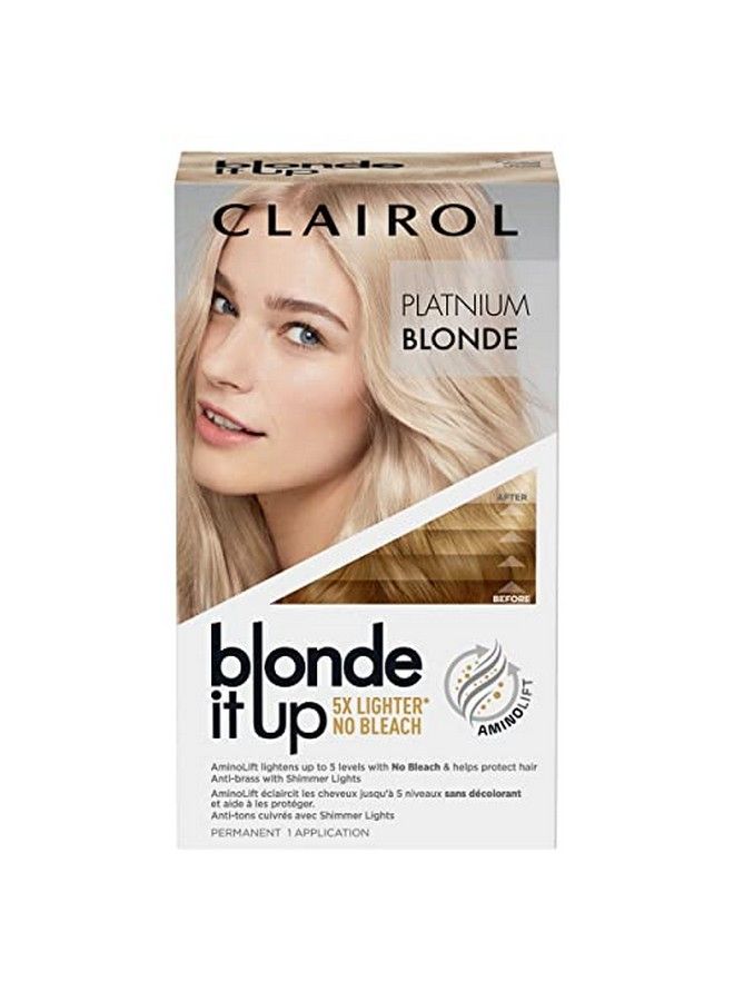 CLAIROL صبغة شعر دائمة بلوند إت أب بلوند أشقر بلاتيني عبوة من قطعة واحدة - Image 1