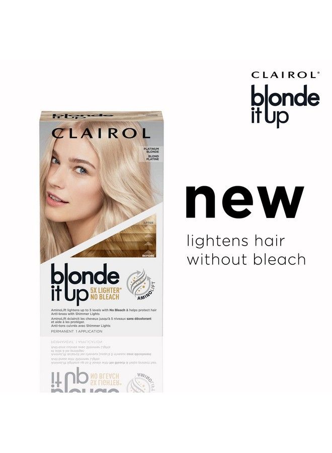CLAIROL صبغة شعر دائمة بلوند إت أب بلوند أشقر بلاتيني عبوة من قطعة واحدة - Image 3