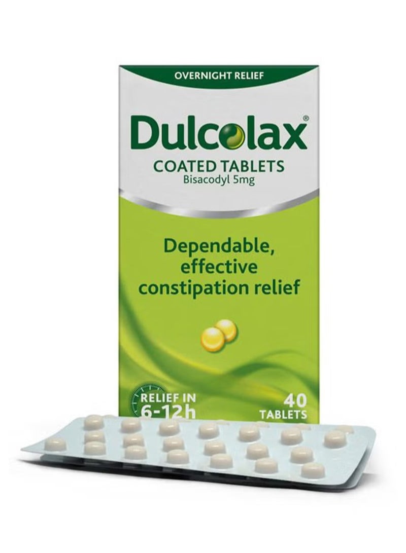 DULCOLAX 5MG TABLETS FOR CONSTIPATION 40S - Image 1