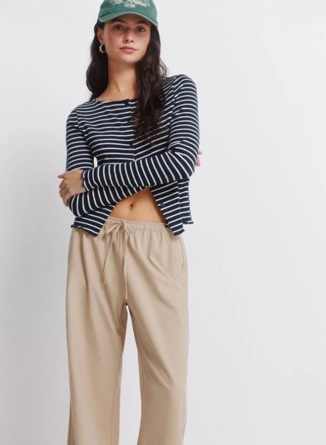 Springfield Jogger trousers with adjustable drawstring waist and leg width.