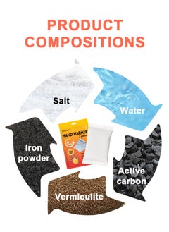 Hodaf 10Pairs Hand Warmers,Body Warmers,Winter Foot Warmers for Skiing,Camping, Hiking or Fishing  - Image 4