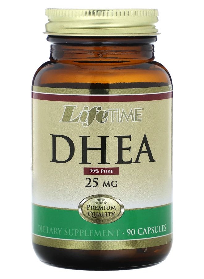 Lifetime DHEA 25 mg 90 Capsules 