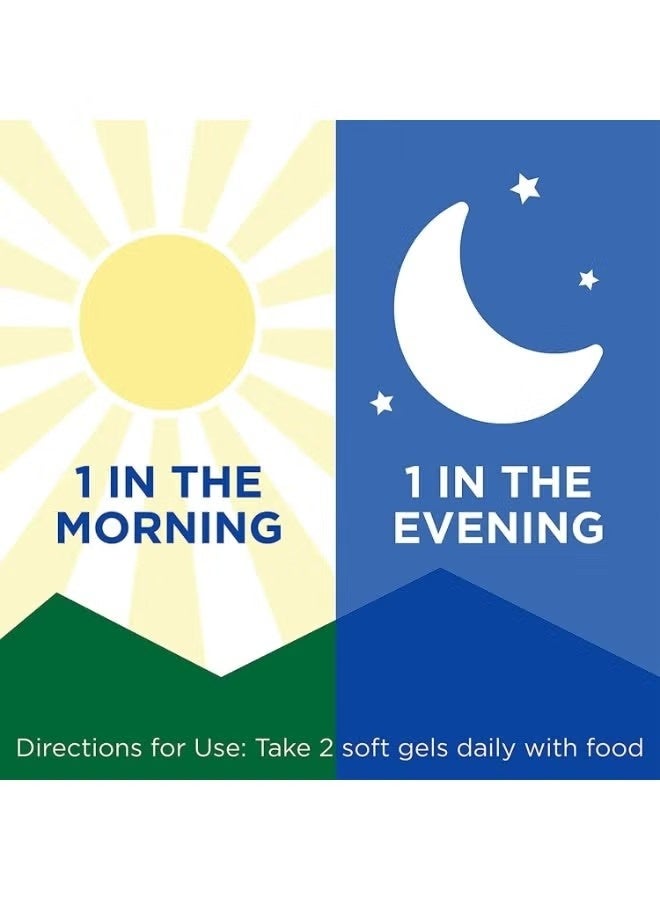 Bausch + Lomb PreserVision AREDS 2 Formula Eye Vitamins, with Lutein, Zeaxanthin, Vitamins C & E, Zinc & Copper - 120 Softgels (Minigels) - Image 5