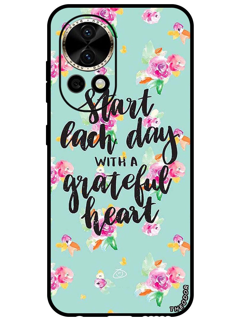 Theodor Protective Case Anti Scratch Shock Proof Bumper Cover For Huawei Nova 12 Grateful Heart - Image 1