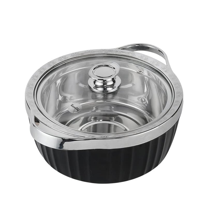 Kwality Thermoware Nexa 1500ml Plastic (Black) - Image 2