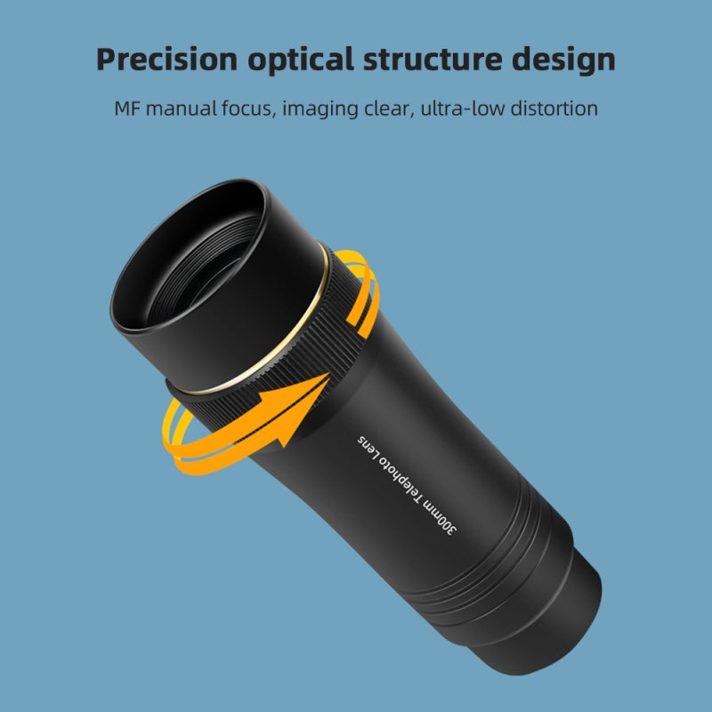 Telephoto Lens: HD Full-screen Imaging, MC Optical Coating, Wide Field of View - Universal Clip, Portable Design for Smartphone Photography, Outdoor Travel and Daily Use - Image 3