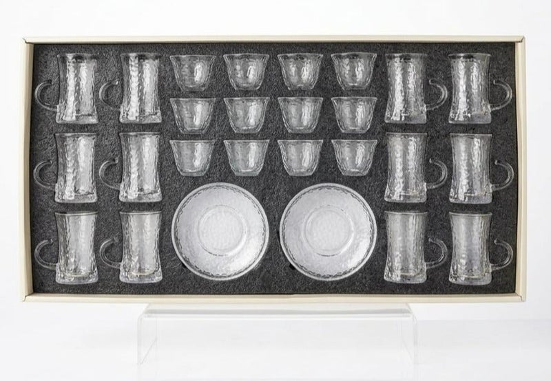 طقم أكواب شاي و فناجين قهوة مع صحون - Image 1