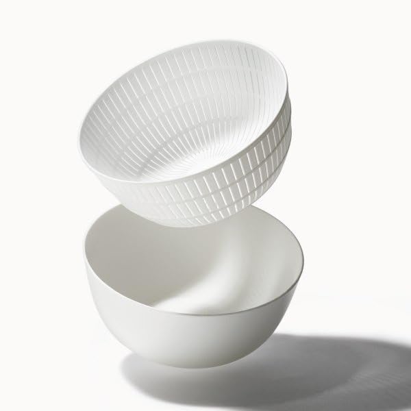 ATETO MultiFunctional Double Drainer Basket for Food Fruit Vegetable Rice Pulse Pasta Wash Drainer Bowl Strainer Noodles Pasta Rice Pulse Washing Bowl 1 Pcs - Image 1