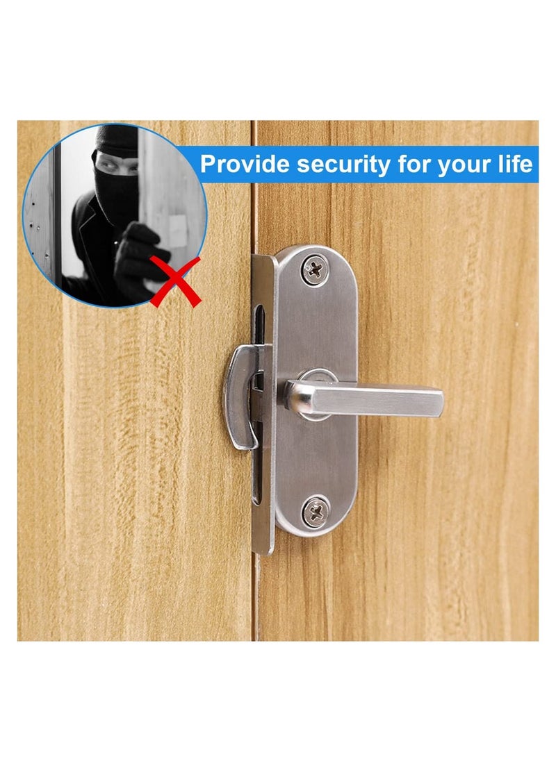 Stainless Steel Sliding Door Lock, 90 Degree Flip Latch Cam Lock, Curved Door Buckle Sliding Barn Door Lock, Moving Door Right Angle Buckle for Wooden Doors, Barn Doors, Sliding Door - pzsku/ZFFA4BEAB31443251AE95Z/45/_/1695730845/6c50edf1-ad81-4e87-9a22-5e55ae54d3f4