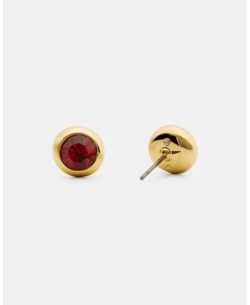 كيت سبيد Round Stone Studs
