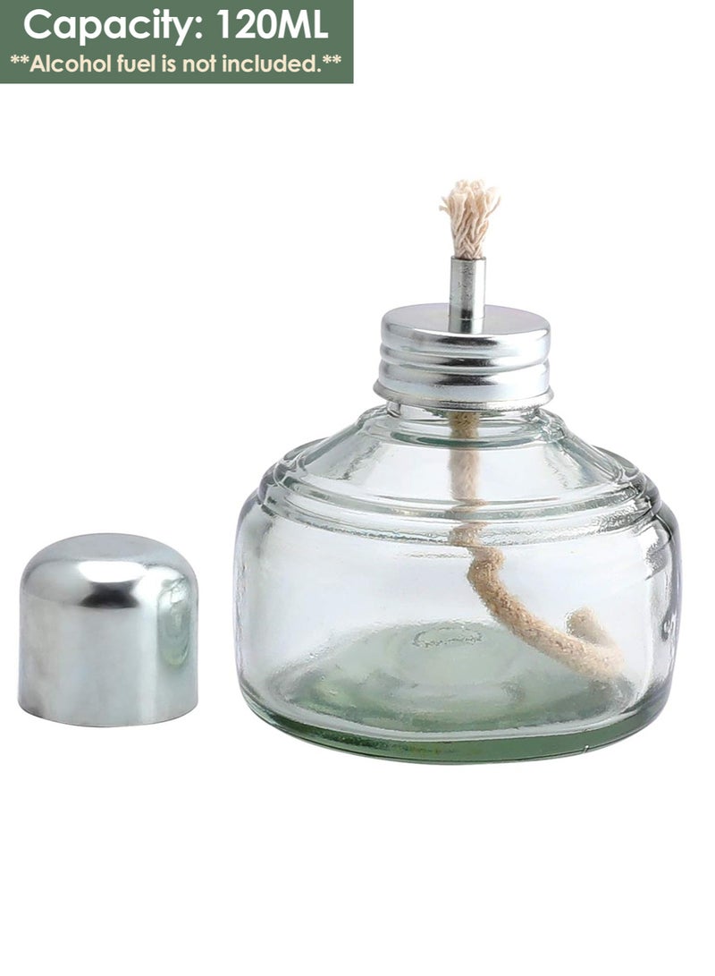 Generic 120ml Dental Lamp Glass - Lab Burner Portable Chemistry Heating Equipment for Dental Science Experiments Household and Camping Come with Metal Cap - Image 1