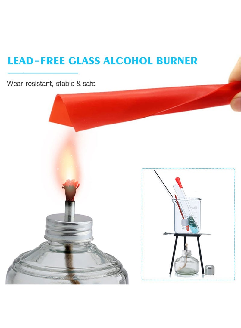 Generic 120ml Dental Lamp Glass - Lab Burner Portable Chemistry Heating Equipment for Dental Science Experiments Household and Camping Come with Metal Cap - Image 4