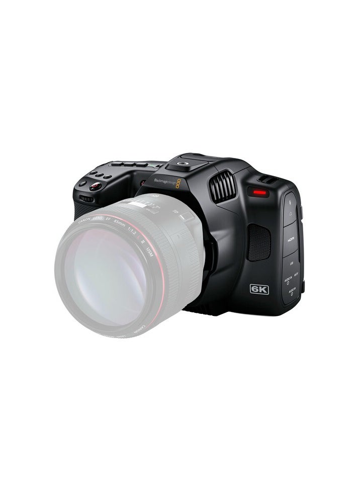 Blackmagic Design Blackmagic Pocket Cinema Camera 6K Pro – Professional Digital Film Camera with Super 35 Sensor, EF Mount, and Built-in ND Filters  - Image 5