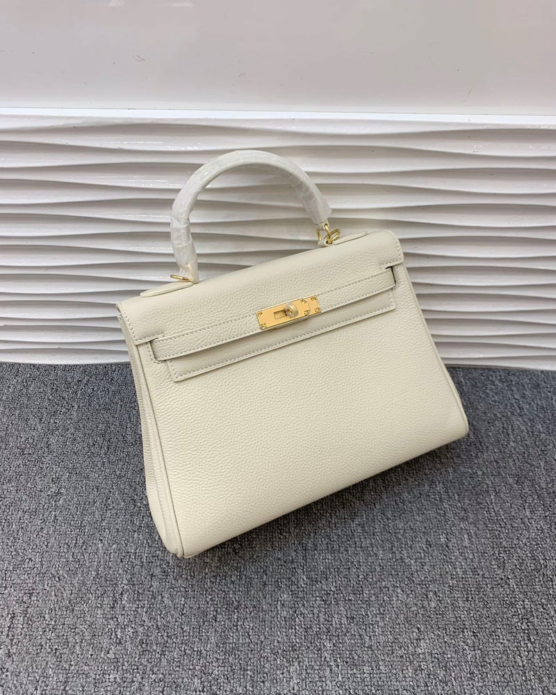 Top Togo Cowhide Wide Shoulder Strap Kelly Bag Women'S High-End Handbag Large Capacity Shoulder Crossbody Bag - Image 1